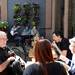 Customers dine in the courtyard outside of the Lunch Room on Thursday, September 5, 2013. Melanie Maxwell | AnnArbor.com